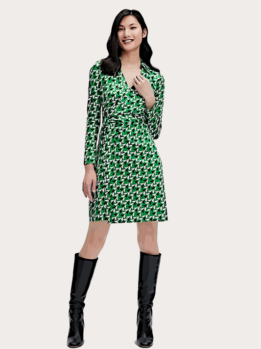 Diane Wrap Dress Misses' PDF Pattern