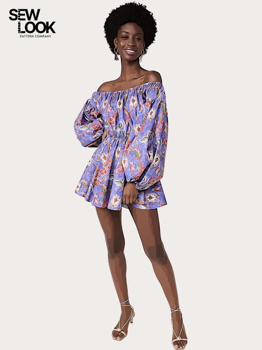Alexia Dress Misses' PDF Pattern