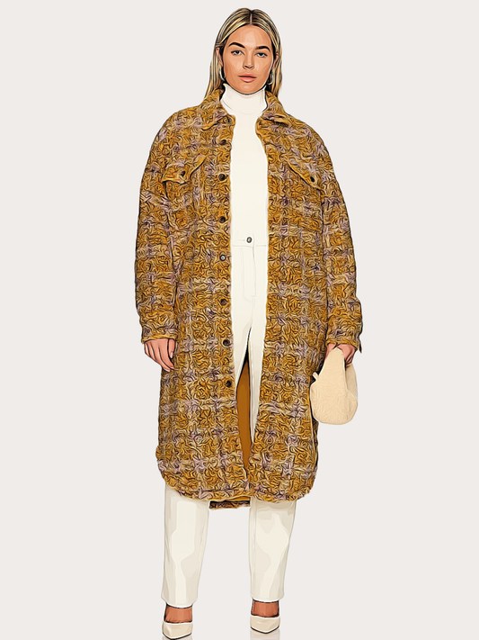 Isabella Shacket Coat Misses' PDF Pattern
