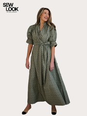 Charlotte Day Belted Dress Misses' PDF Pattern