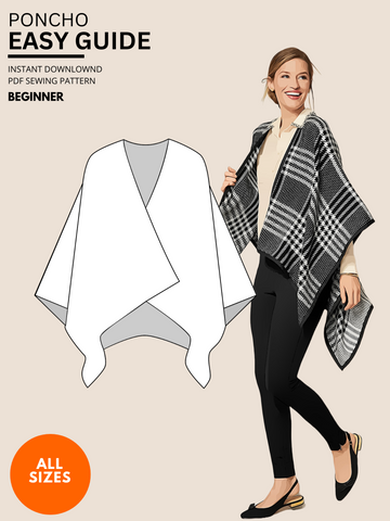 Easy Poncho Guide PDF Pattern