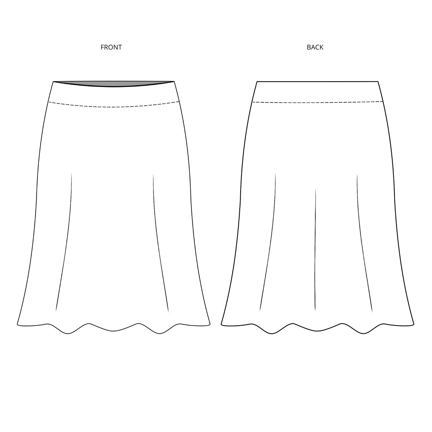 Pattern Drafting Bias Cut Skirt Diy Caroline Bias Cut Skirt Misses