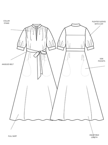 Charlotte Dress PDF Pattern